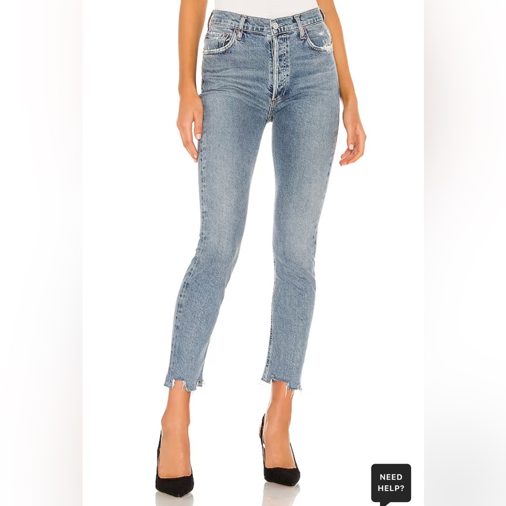 Agolde Nico High Rise Slim Jeans